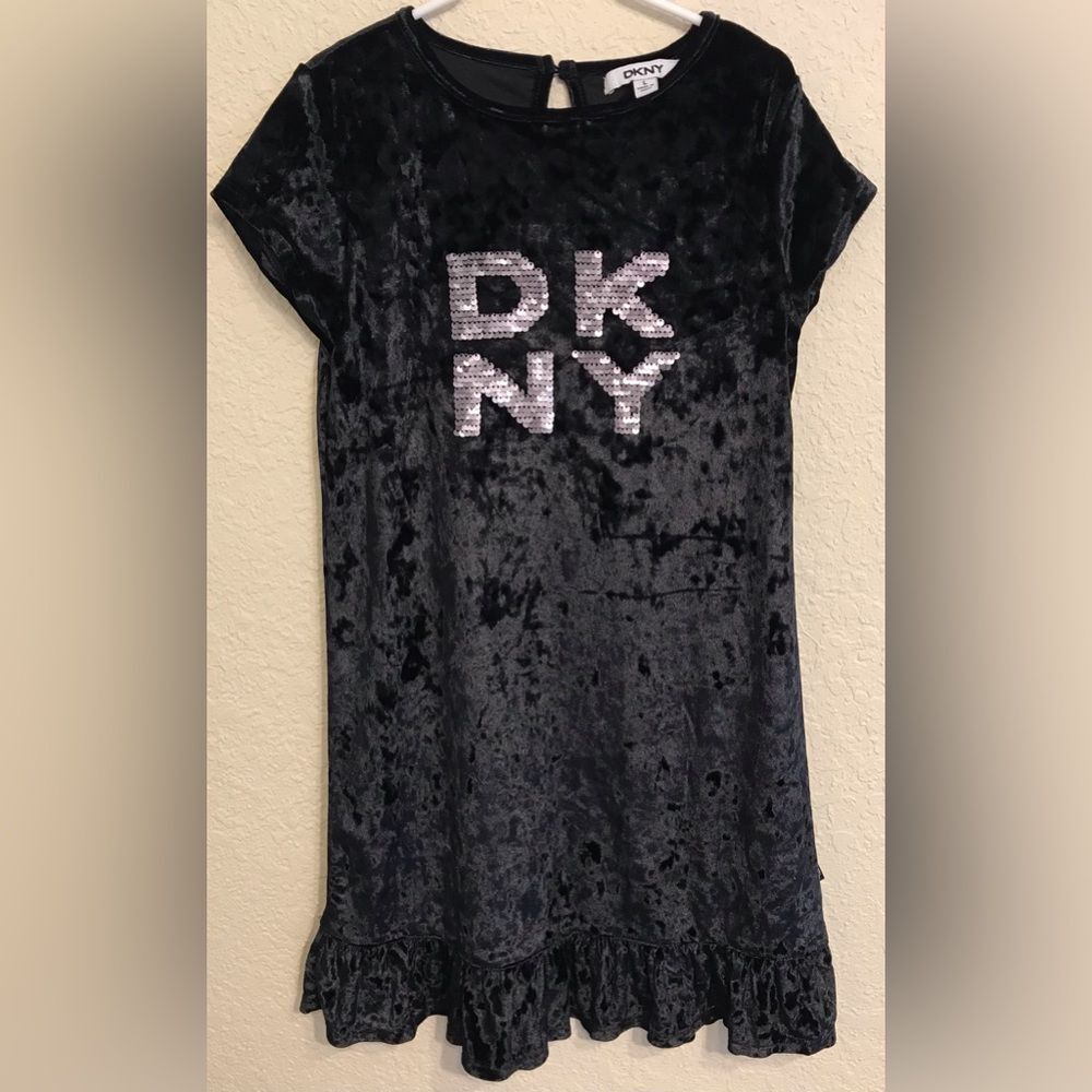 Girls DKNY Black Dress